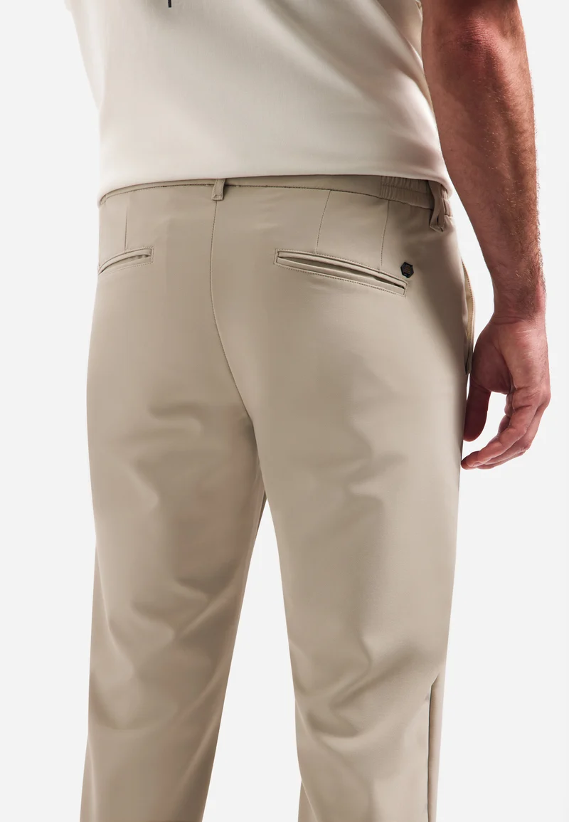 Pants Chino 4-Way Stretch Sedoc, Stone