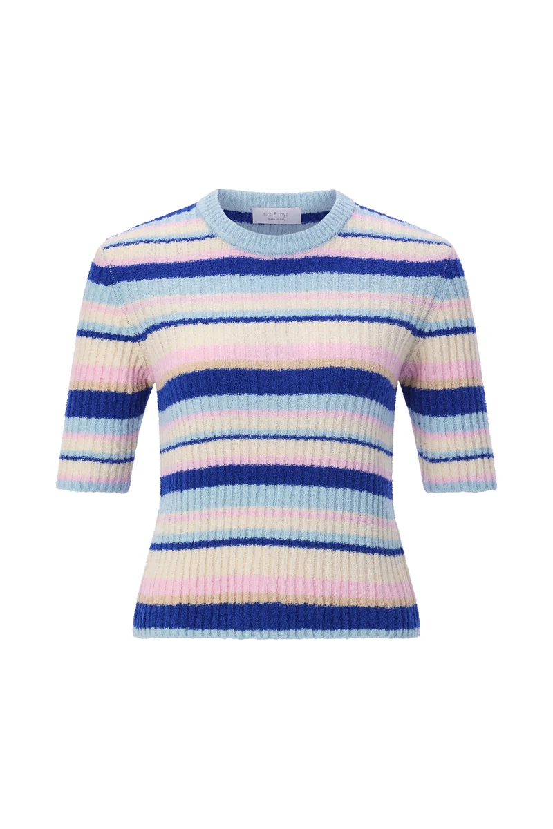 Striped Short Sleeved Crew-Neck, original