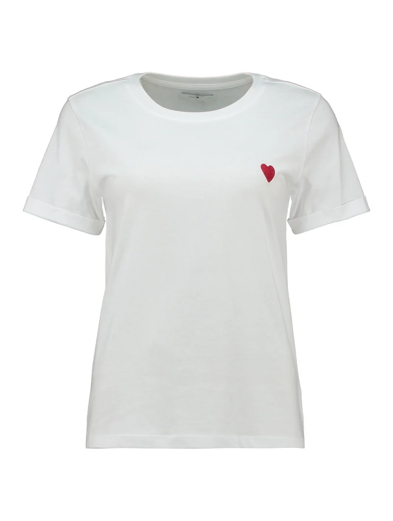 SS C TP Lo44ve, white/dred heart