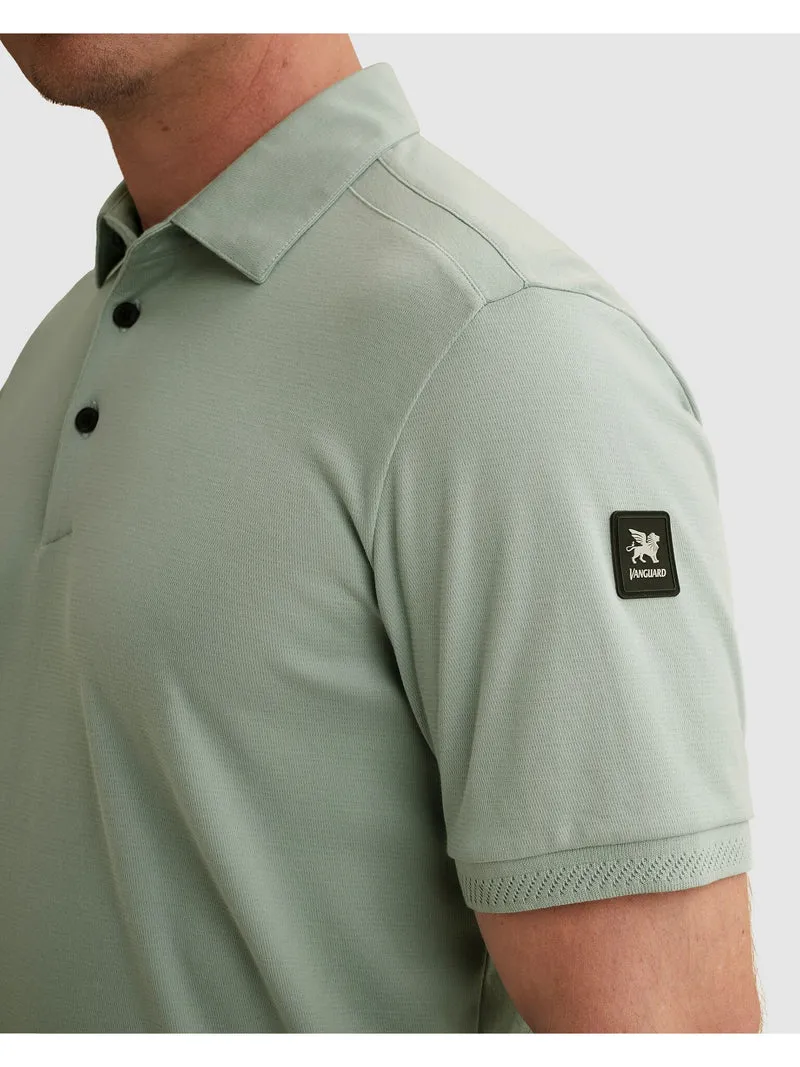 Short sleeve polo raschel interloc, Arona
