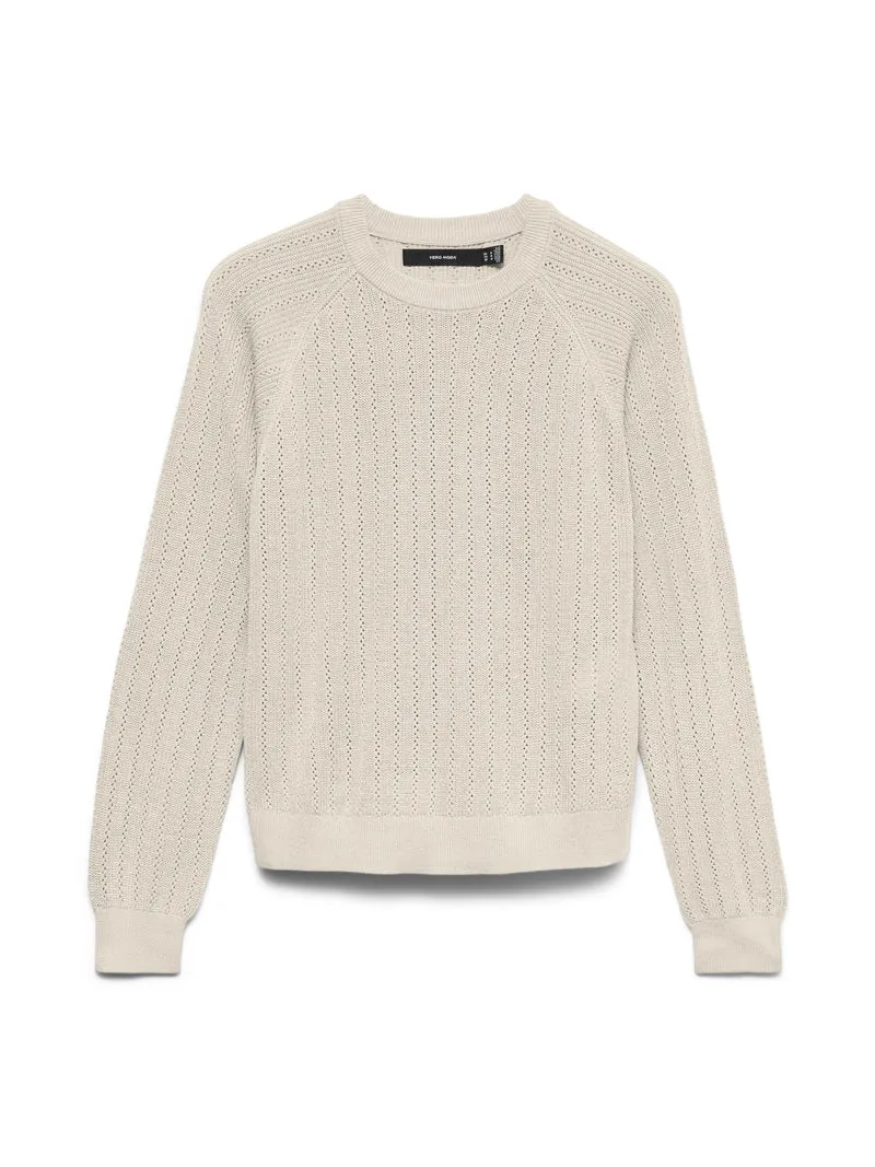 VMNEWLEX POINTELLE LS O-N PULLOVER, Birch