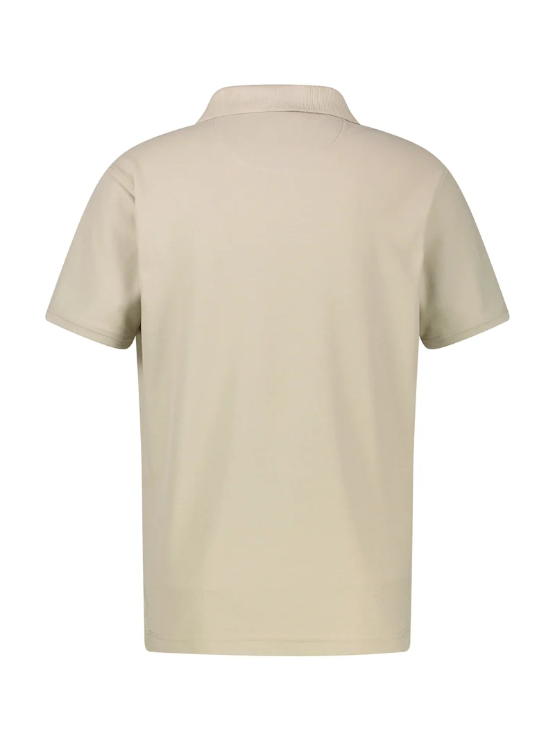 POLO 1/2 ARM, SOFT STONE