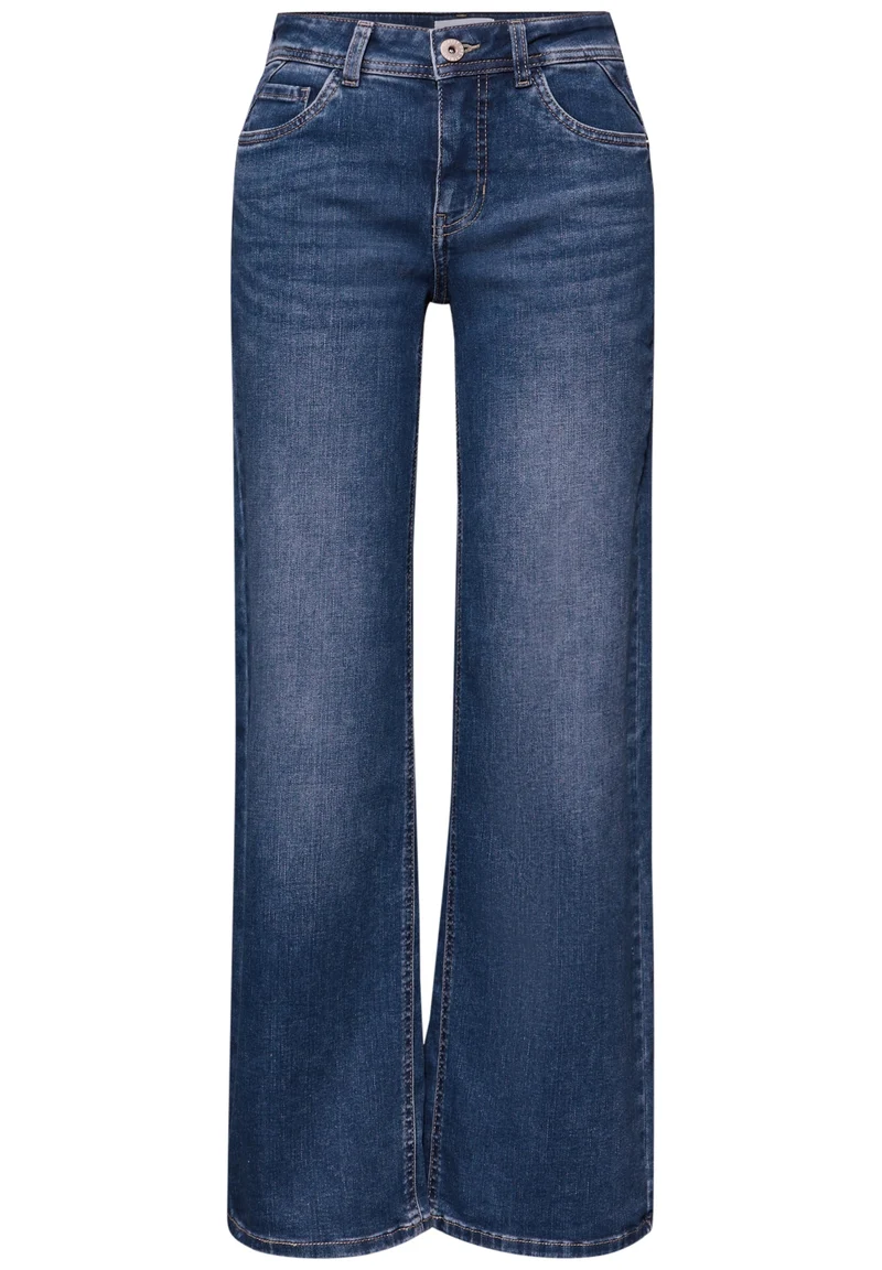 QR Studio Style Wideleg,mw,mid, Medium Blue Soft washed