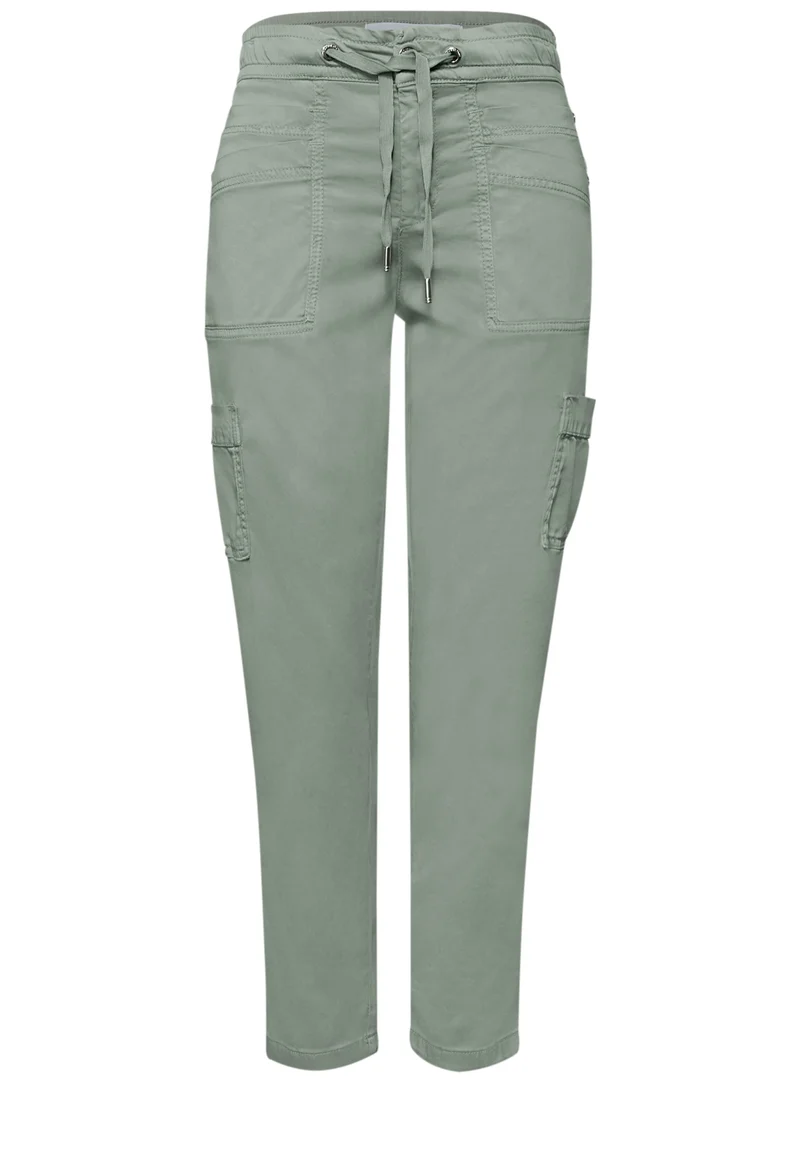 LTD QR Bonny Cargo Lyocell Jog, dark mint green
