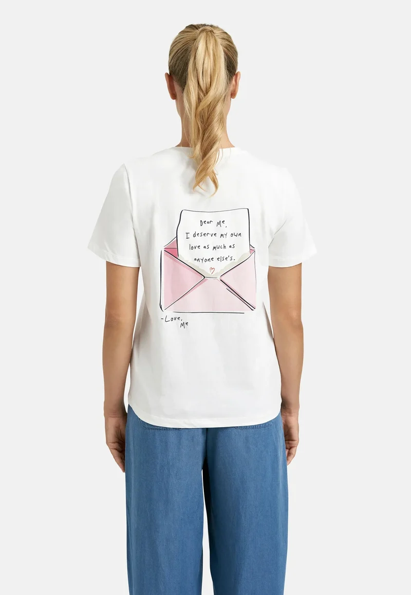 REGULAR T-SHIRT PRINT MIX, SUGAR
