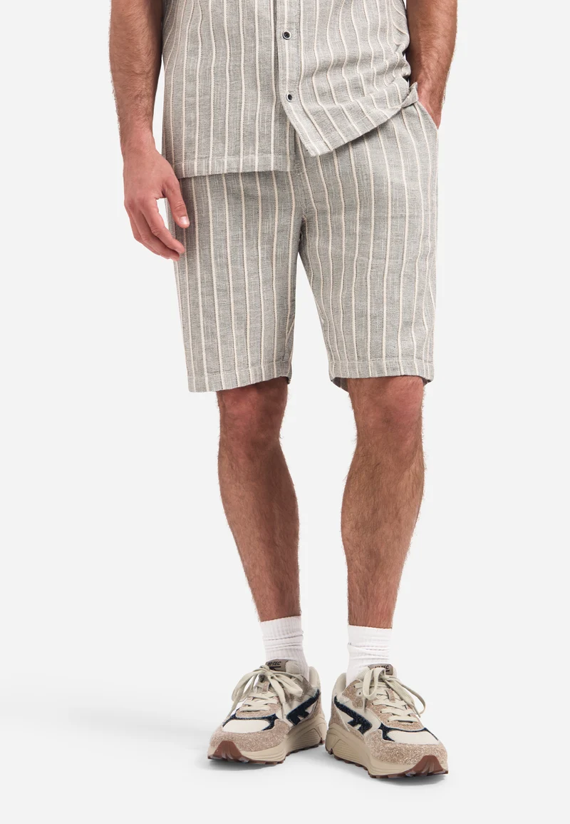 Short Chino Striped, Sand