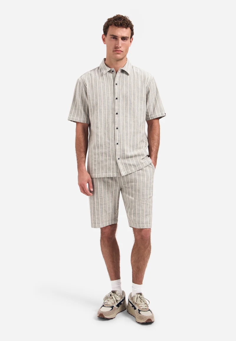 Short Chino Striped, Sand