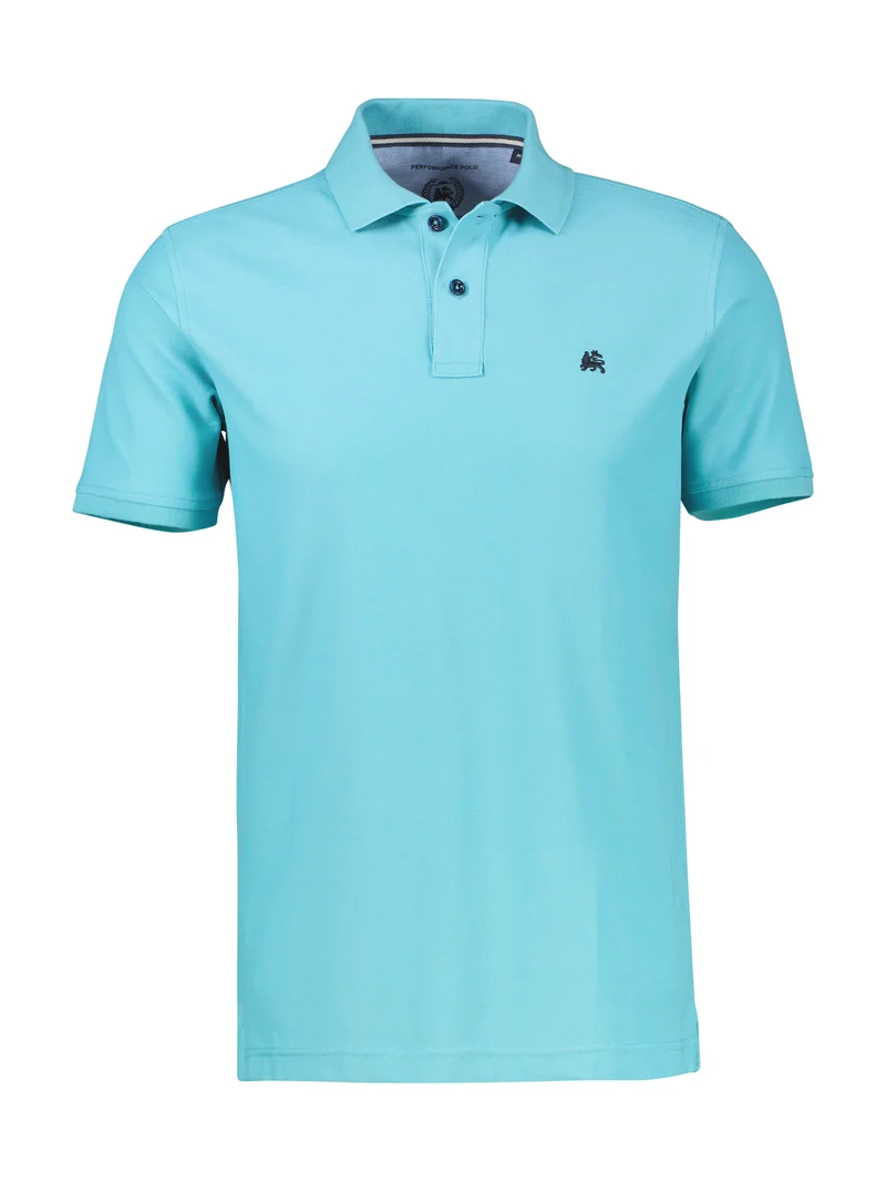 POLO 1/2 ARM, REEF BLUE