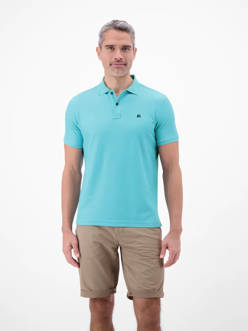 POLO 1/2 ARM, REEF BLUE