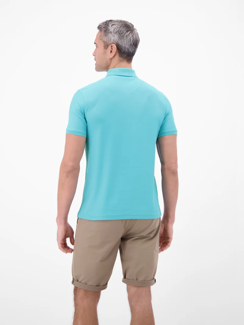 POLO 1/2 ARM, REEF BLUE