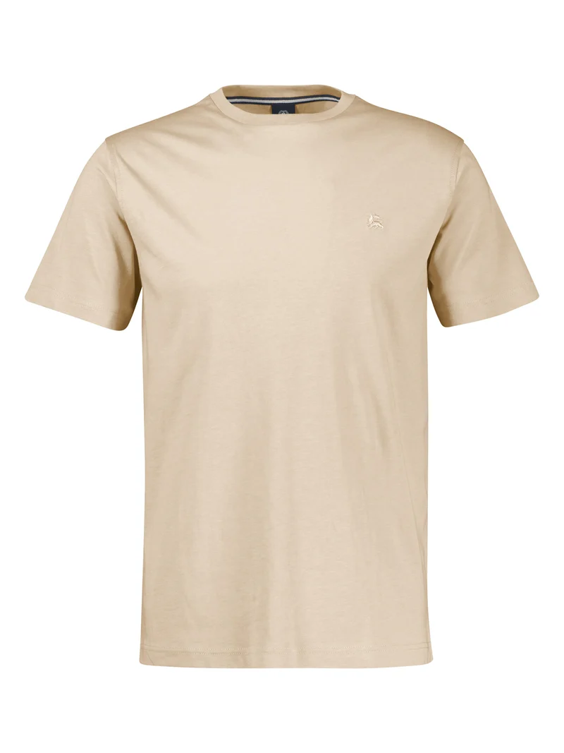 T-SHIRT/SERAFINO 1/2 ARM, GRAVEL BEIGE
