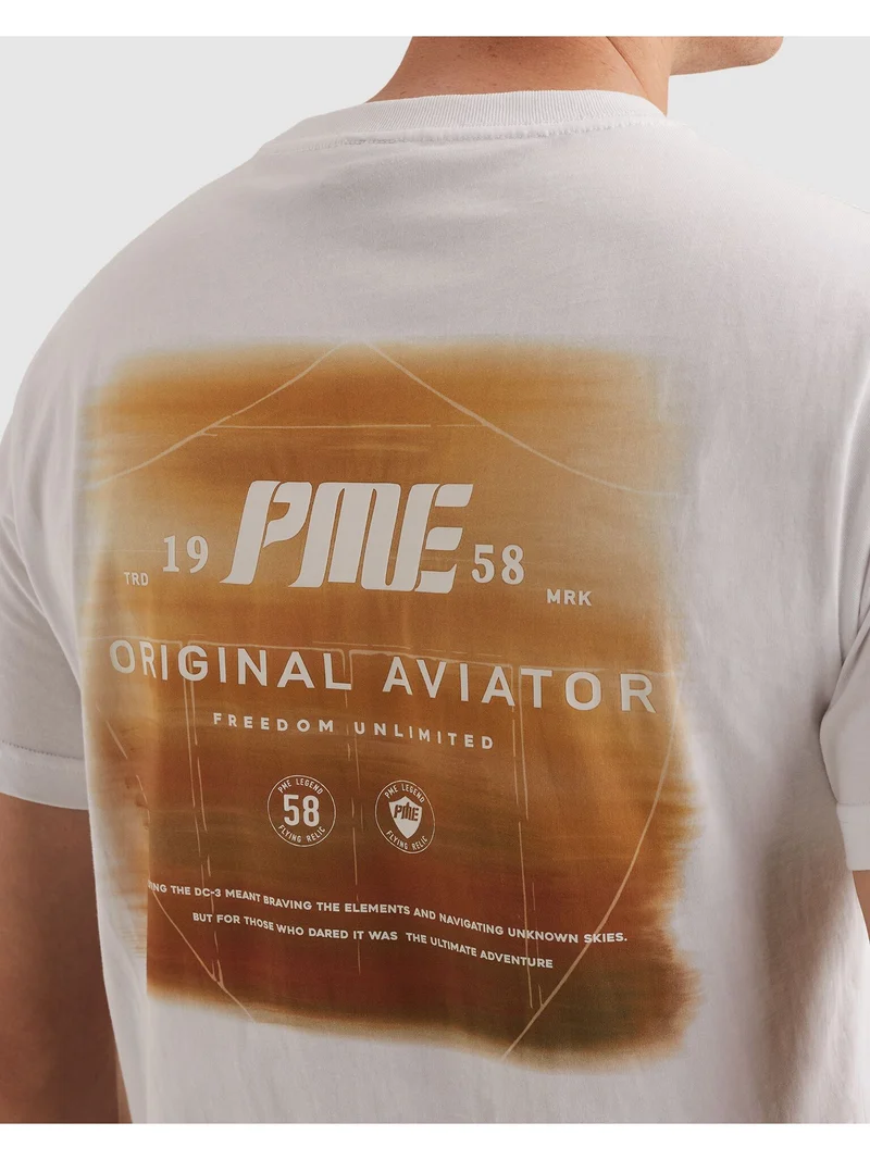 Short sleeve r-neck single jersey, Bright White