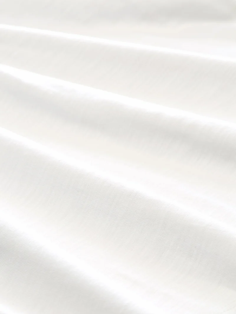 T-Shirt blouse with laces, Whisper White