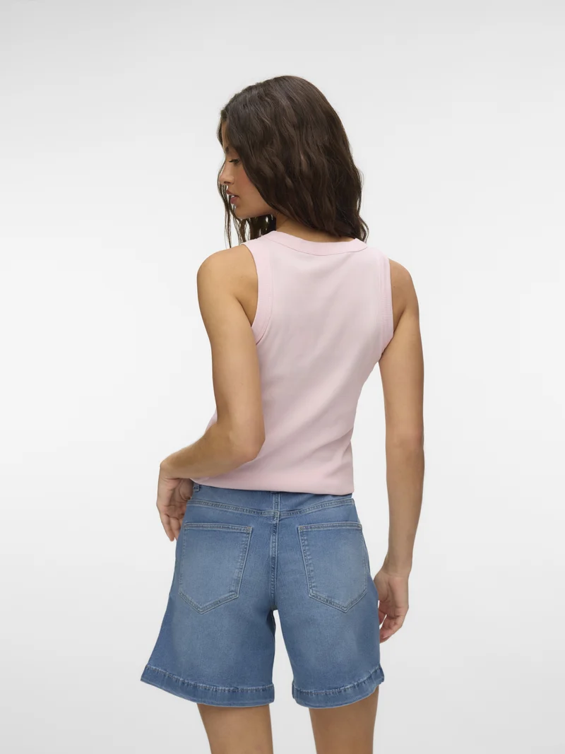VMNIRA CAISA SL TANK TOP BOX JRS, Pink-A-Boo/HIBISCUS
