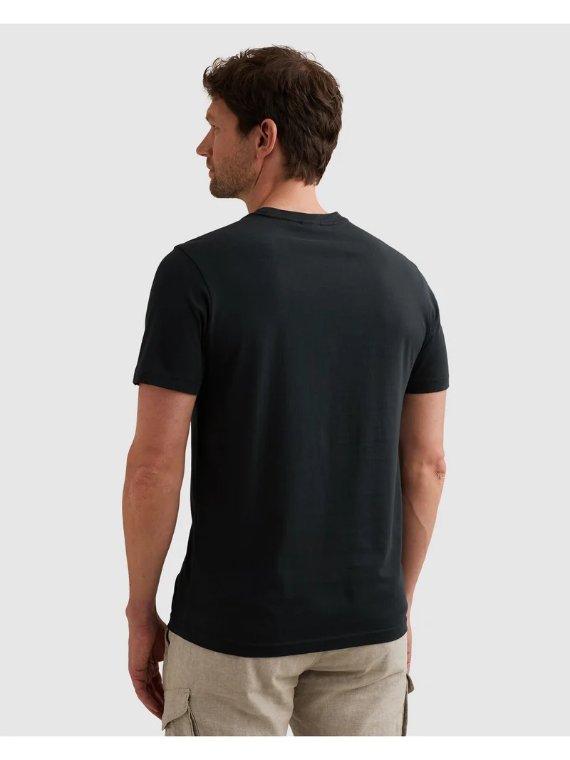 Short sleeve r-neck big art packag, Carbon