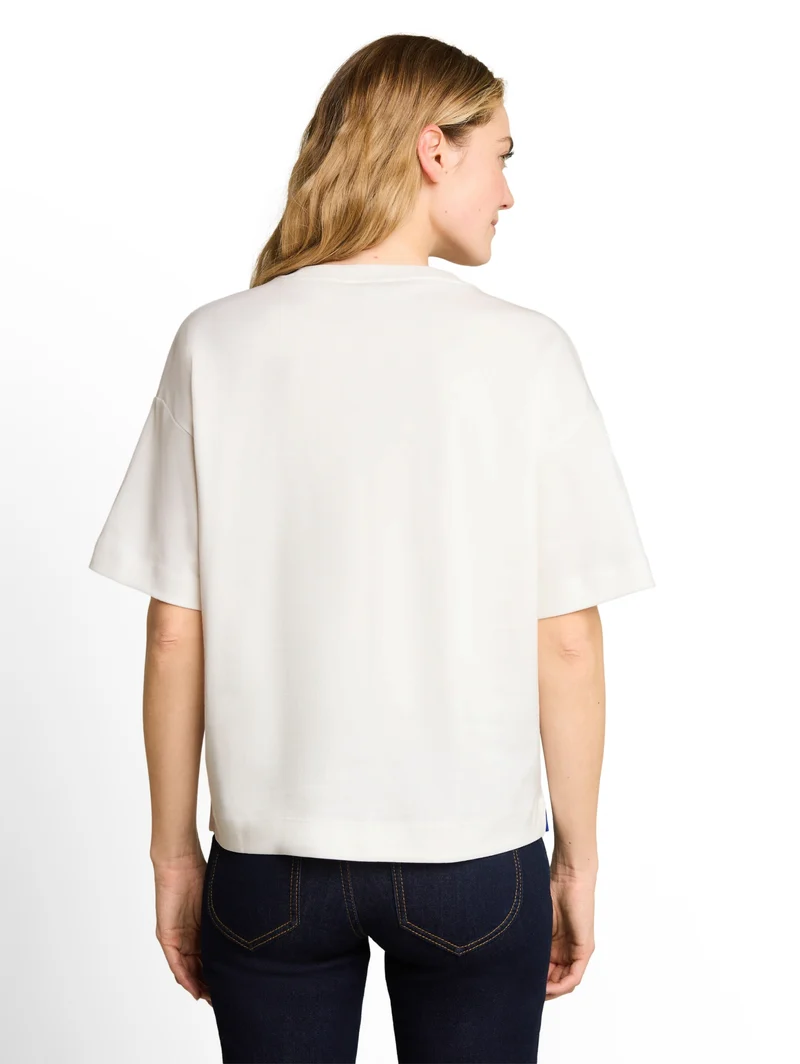 T-Shirt with artwork, Whisper White