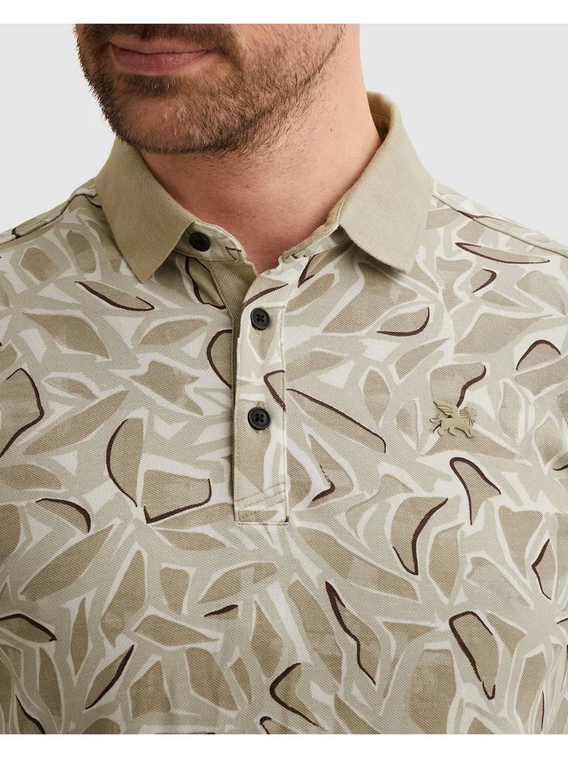 Short sleeve polo stretch pique bl, Pure Cashmere