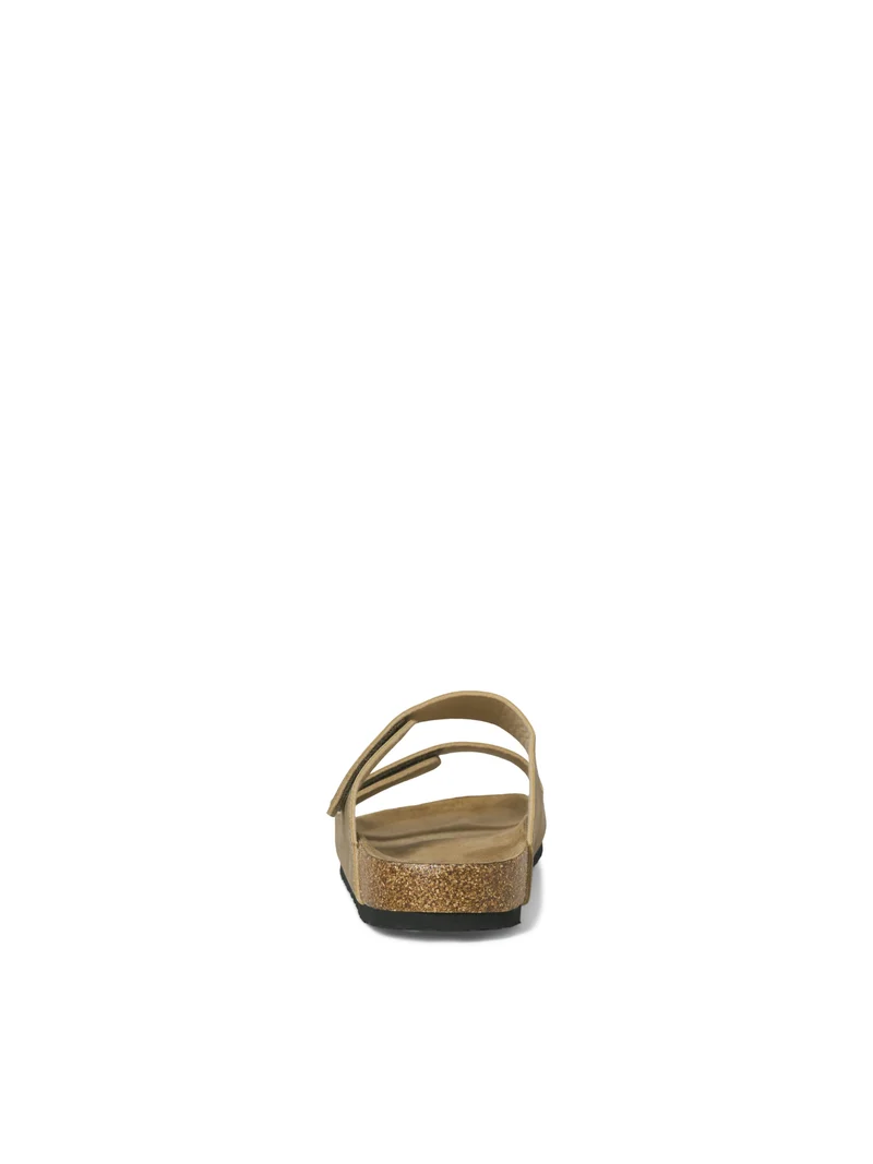 JFWCENTRAL STRAP SANDAL LN, Taupe Gray/PU Nubuck