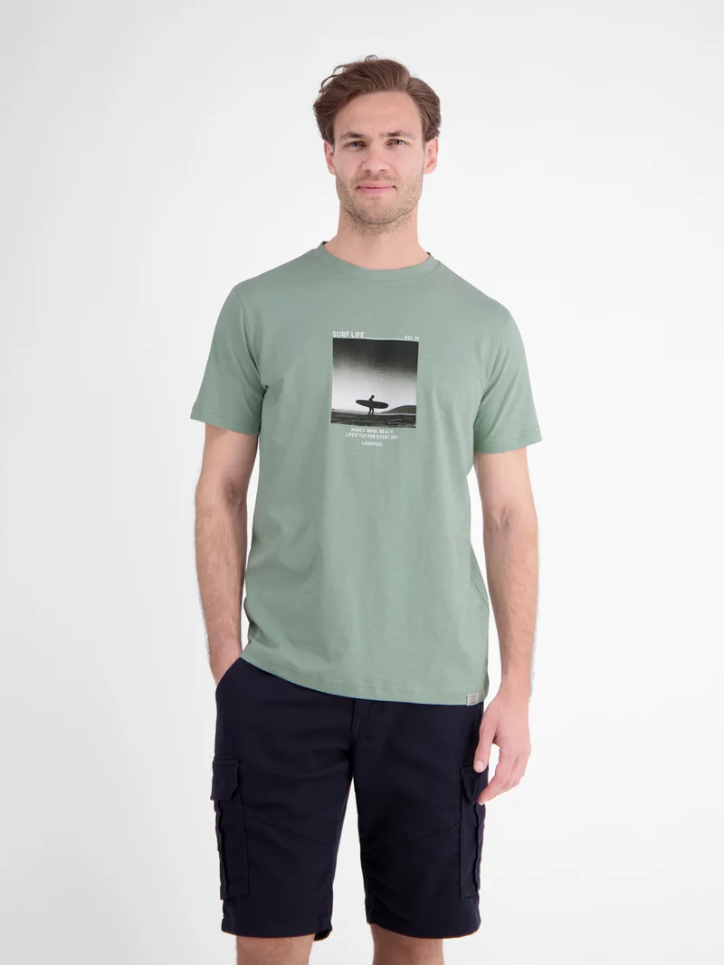 T-SHIRT/SERAFINO 1/2 ARM, BAY GREEN