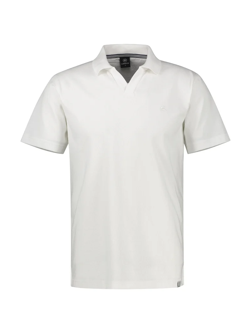 POLO 1/2 ARM, BROKEN WHITE