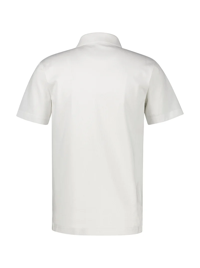 POLO 1/2 ARM, BROKEN WHITE