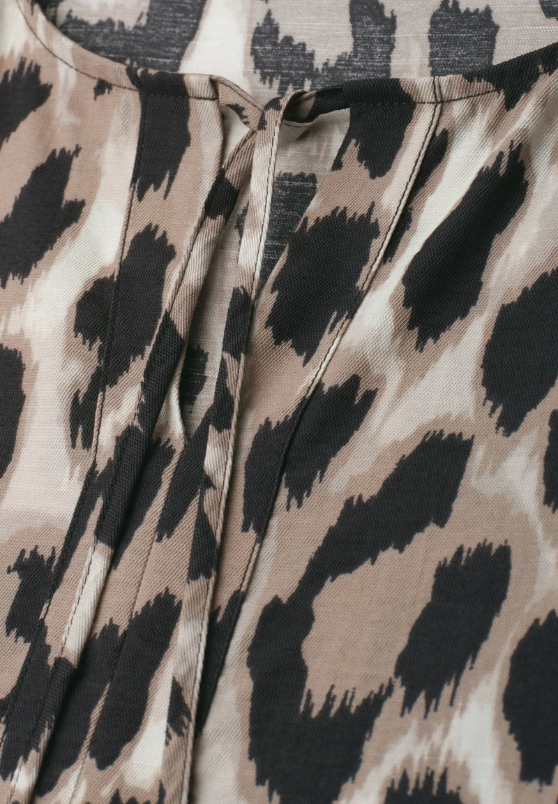 LTD QR Tunic Dress_AOP, timeless beige