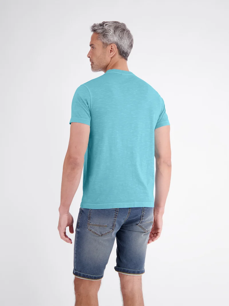 T-SHIRT/SERAFINO 1/2 ARM, REEF BLUE