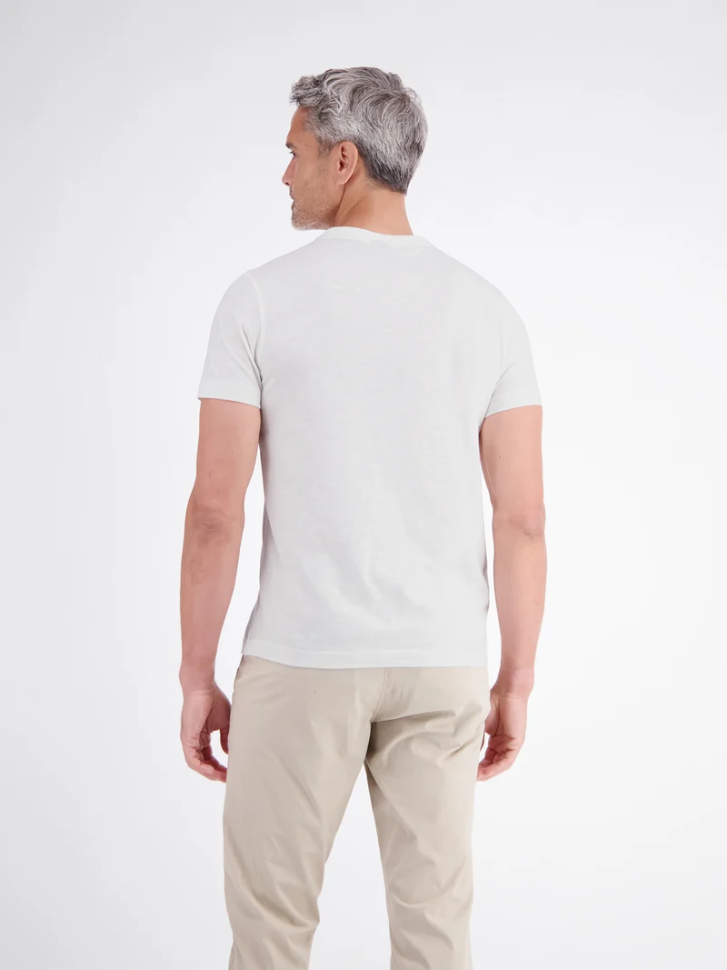 T-SHIRT/SERAFINO 1/2 ARM, BROKEN WHITE
