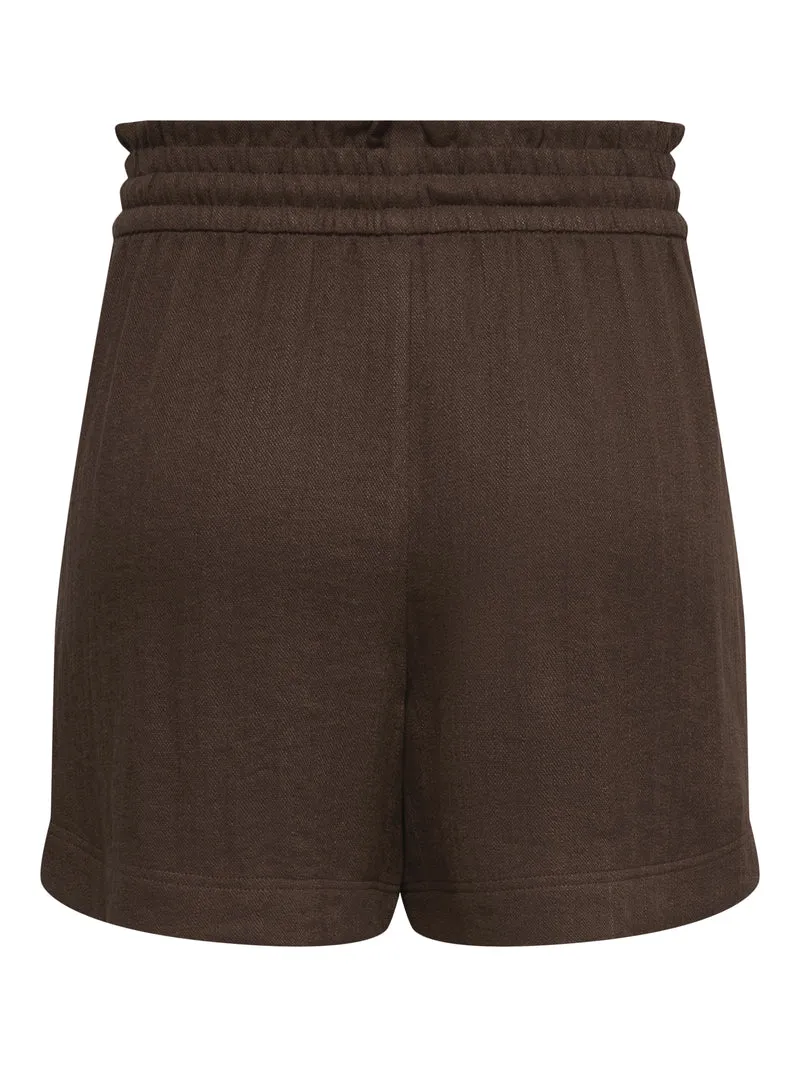 JDYMILLE MW SHORTS WVN NOOS, Chicory Coffee