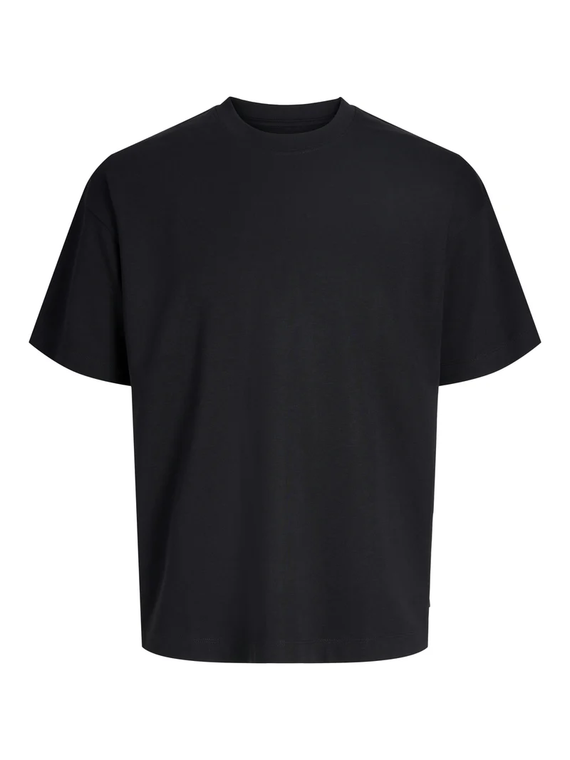 JJEBARRON TEE SS O-NECK NOOS, Black