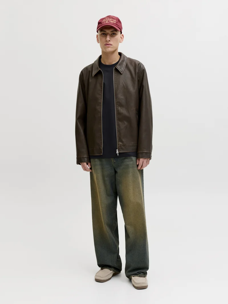 JJEBARRON TEE SS O-NECK NOOS, Black