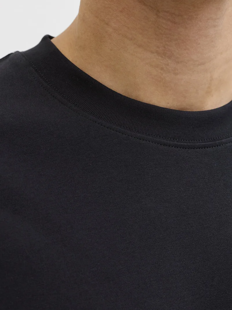 JJEBARRON TEE SS O-NECK NOOS, Black