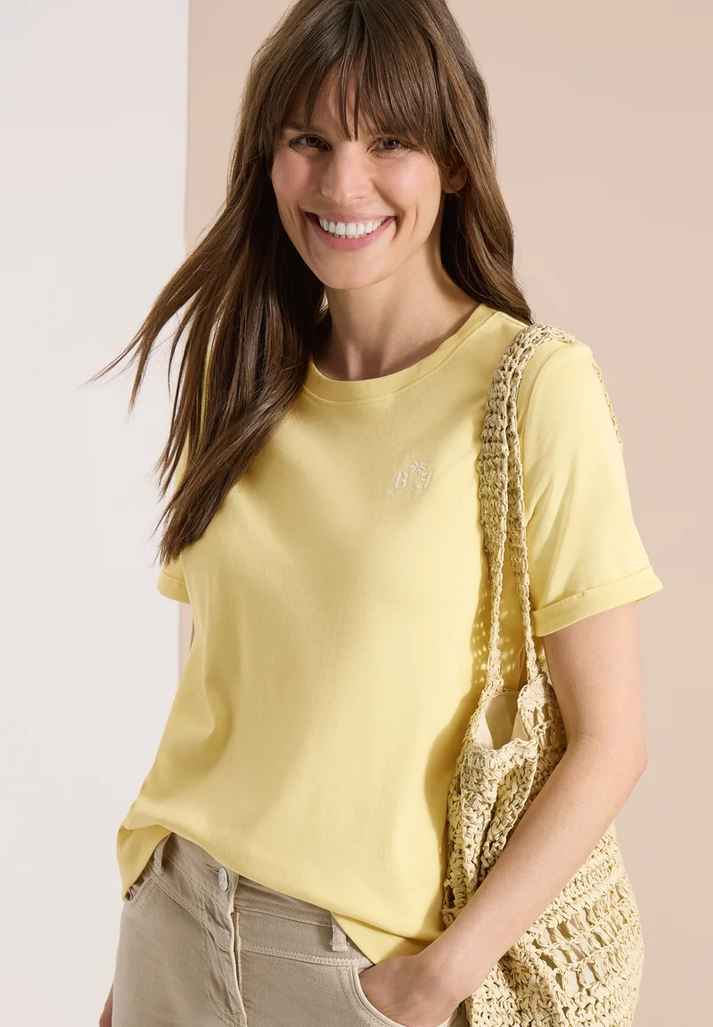 Be Kind FP T-Shirt, buttermilk yellow