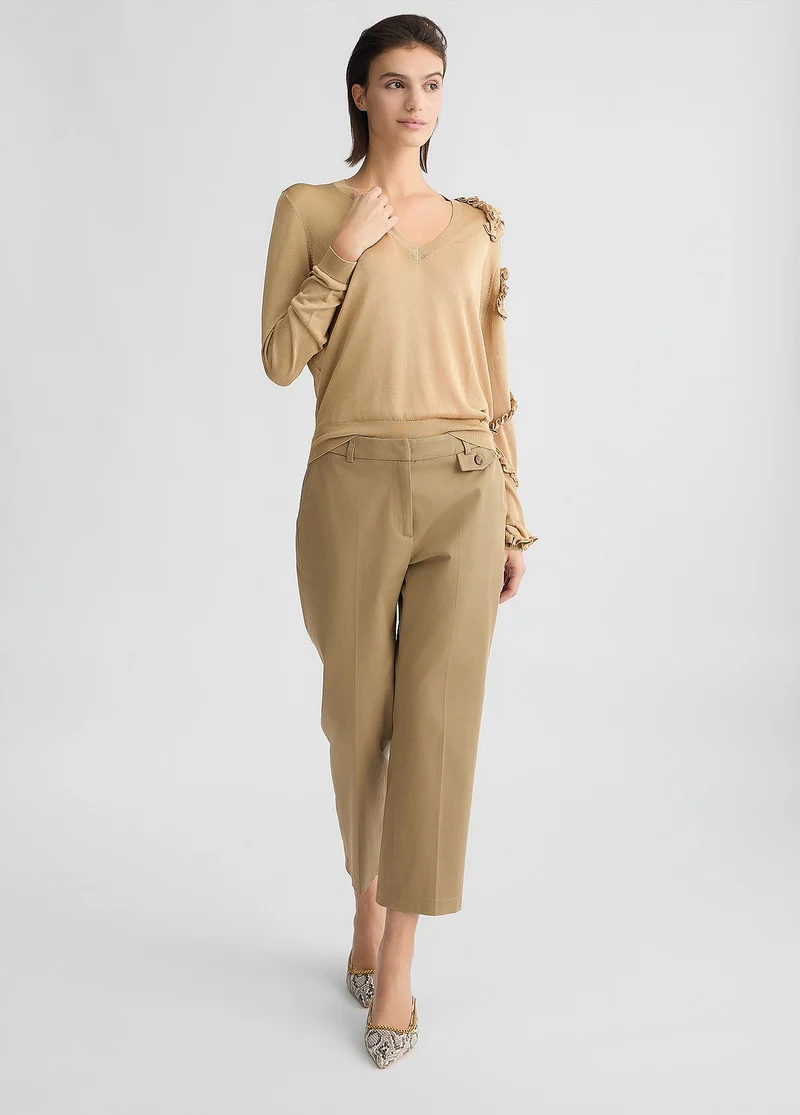 Beige Chinos