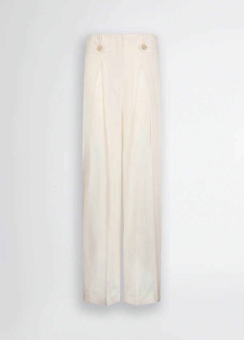 Silk-Blend Trousers
