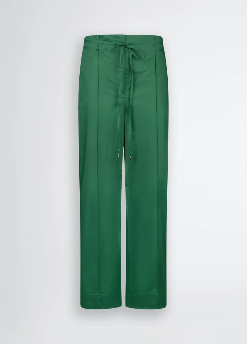 Green Trousers with Belt