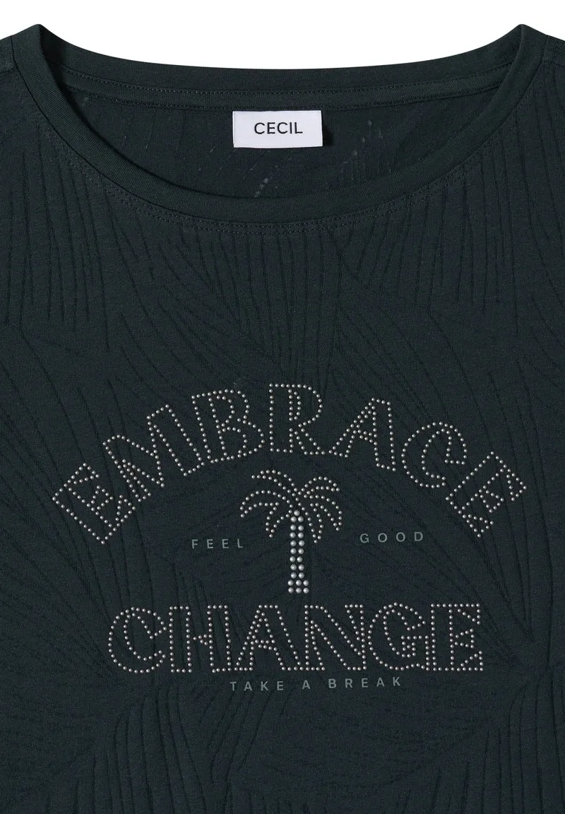 TOS Embrace Change Burnout FP, palm breeze green