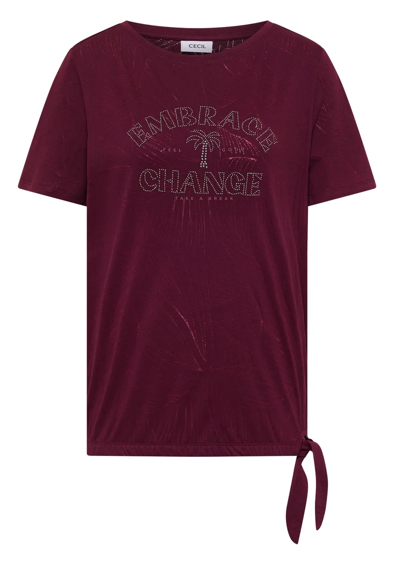 TOS Embrace Change Burnout FP, sweet grape red