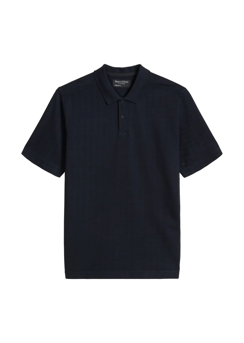 Jersey Poloshirts Shortsleeve, Dark Navy