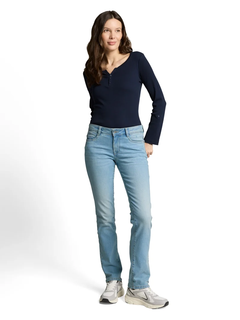 TTLiva Straight, Light Stone Blue Denim