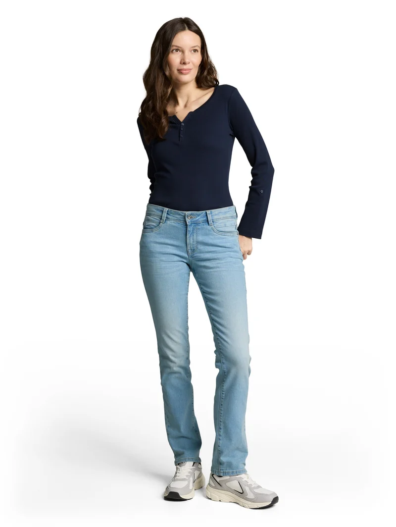 TTLiva Straight, Light Stone Blue Denim
