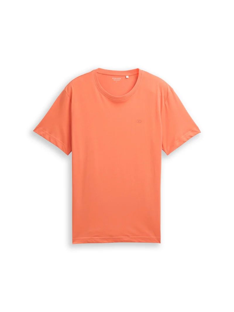 t-shirt with embro, Wild Coral