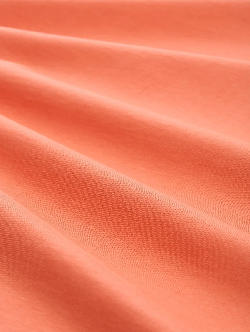 t-shirt with embro, Wild Coral