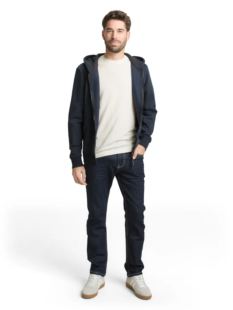fitted basic t-shirt, Gardenia White