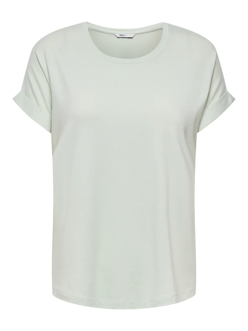 ONLMOSTER S/S O-NECK TOP NOOS JRS, Green Lily