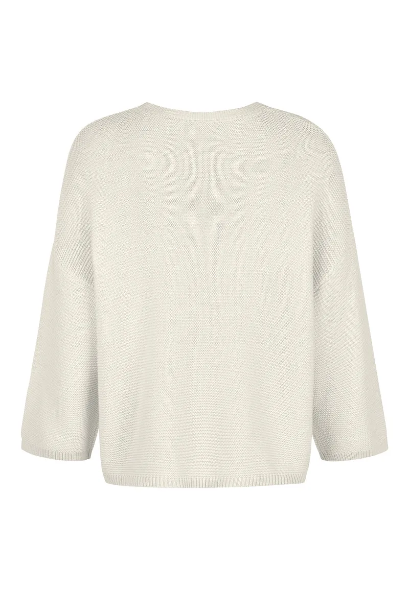 SWEATER, SOFT WHITE