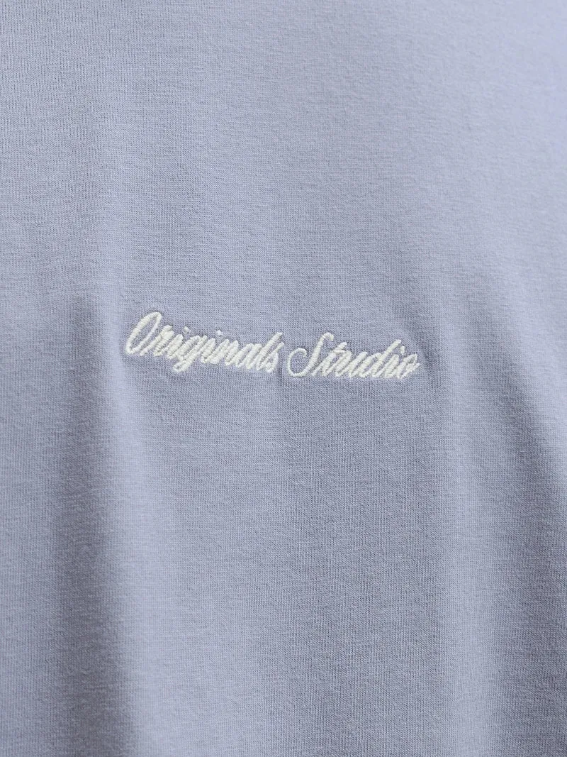 JORNORREBRO EMB TEE SS CREW NECK NO, Tradewinds