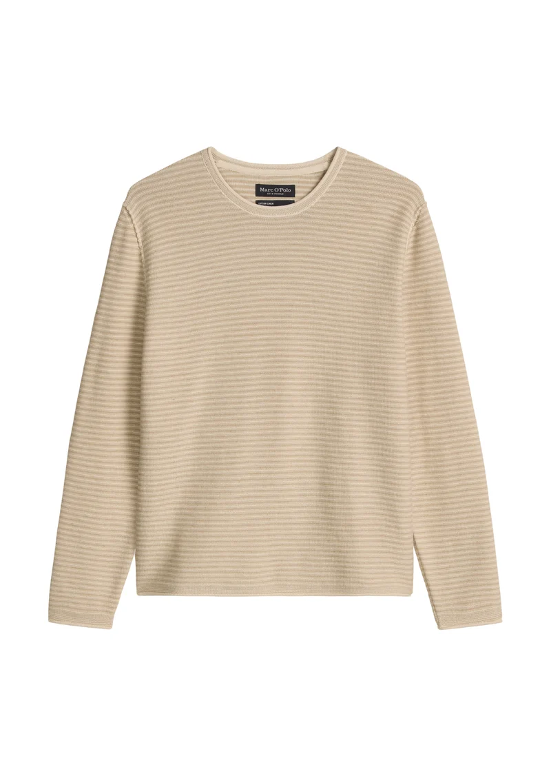 Knit Pullovers Longsleeve, Light Oat