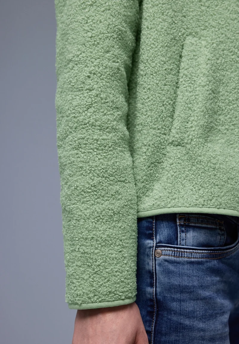 MH_QR_cool teddy jacket, pale mint green
