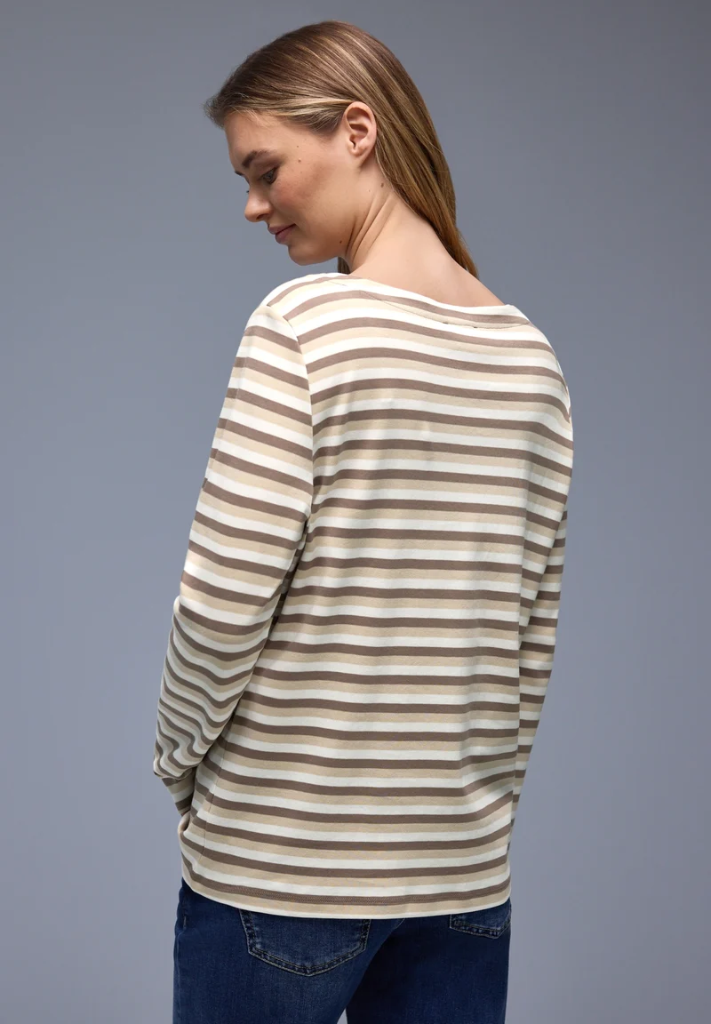 multicolor yds u-boat shirt, light terra mocha